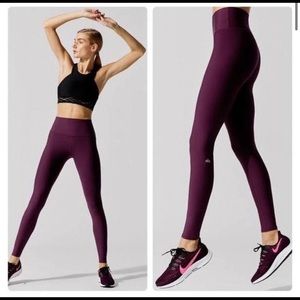 alo leggings size large, like new. High waist